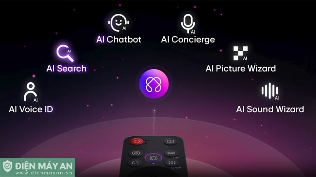 Smart Tivi QNED LG AI 4K 86 inch 86QNED81ASA